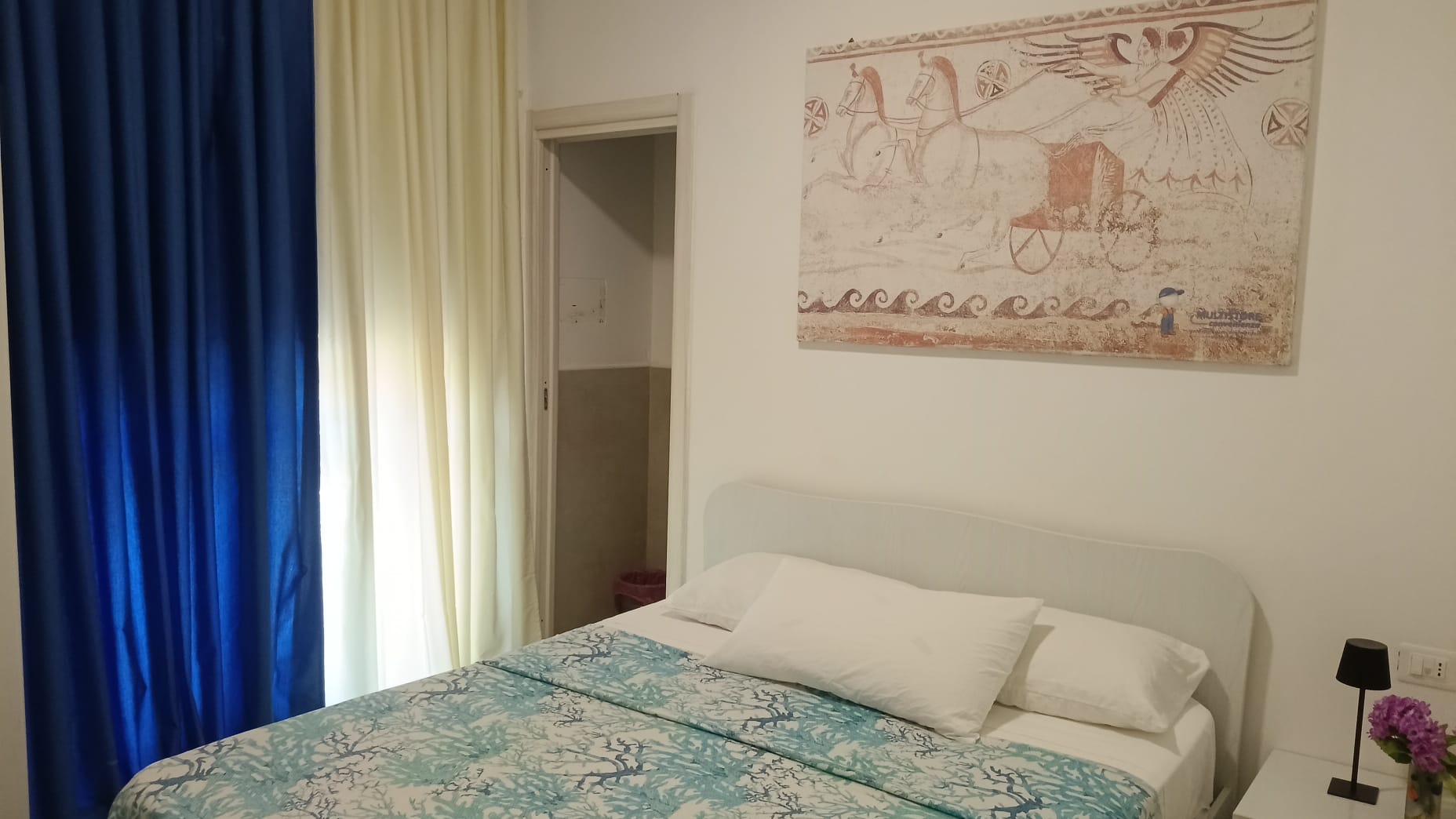 Ambiente di una camera di Prestige Affittacamere Paestum