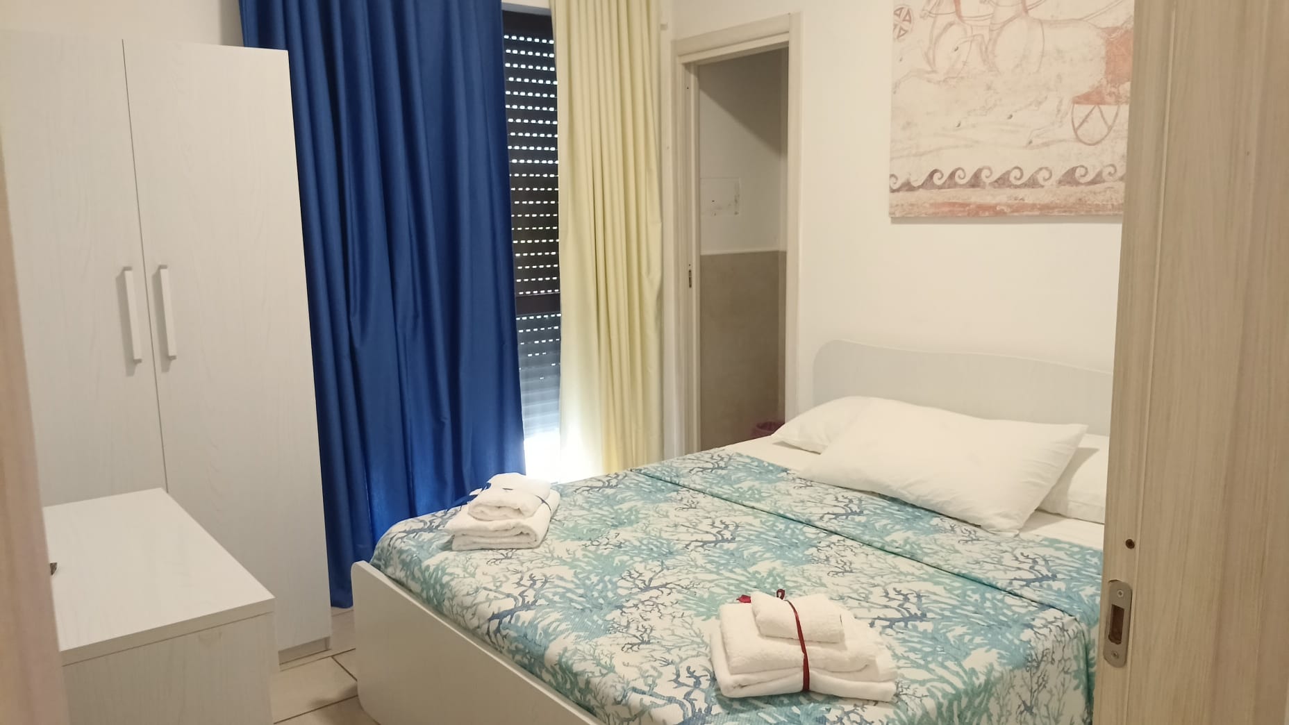 Ambiente di una camera di Prestige Affittacamere Paestum